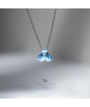 Limited Collection-Topaz Whale Tail 